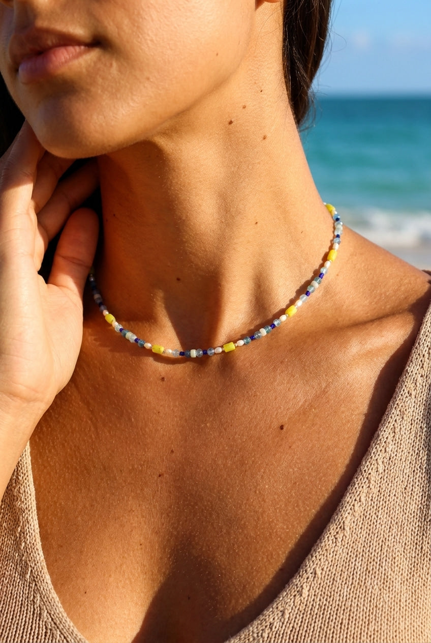 Mosaic Coast Necklace